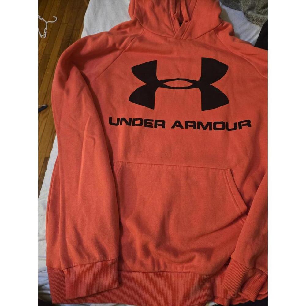 Under Armour Men's Hoodie Sweatshirt in Red